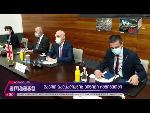 დავით ზალკალიანის ვიზიტი რუმინეთში